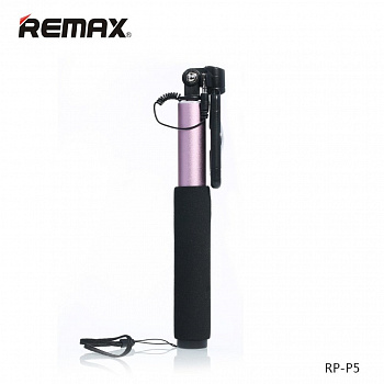 Монопод для селфи Remax P5, розовый