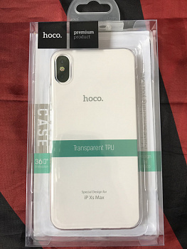 Чехол Hoco Light TPU для Iphone XS Max, прозрачный