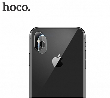 Защитная пленка HOCO V11 2PCS на объектив камеры для iPhone X/XS/XSmax прозрачный