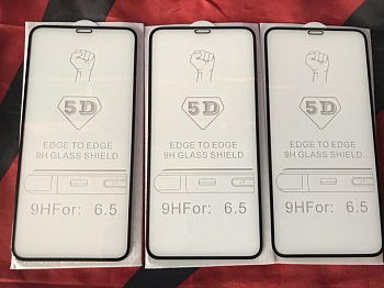 Защитное стекло 5D для iPhone XS Max