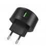 Сетевое зарядное устройство Hoco C68A QC3.0, 1 USB, 2.4А, Quick charge 3.0, черный