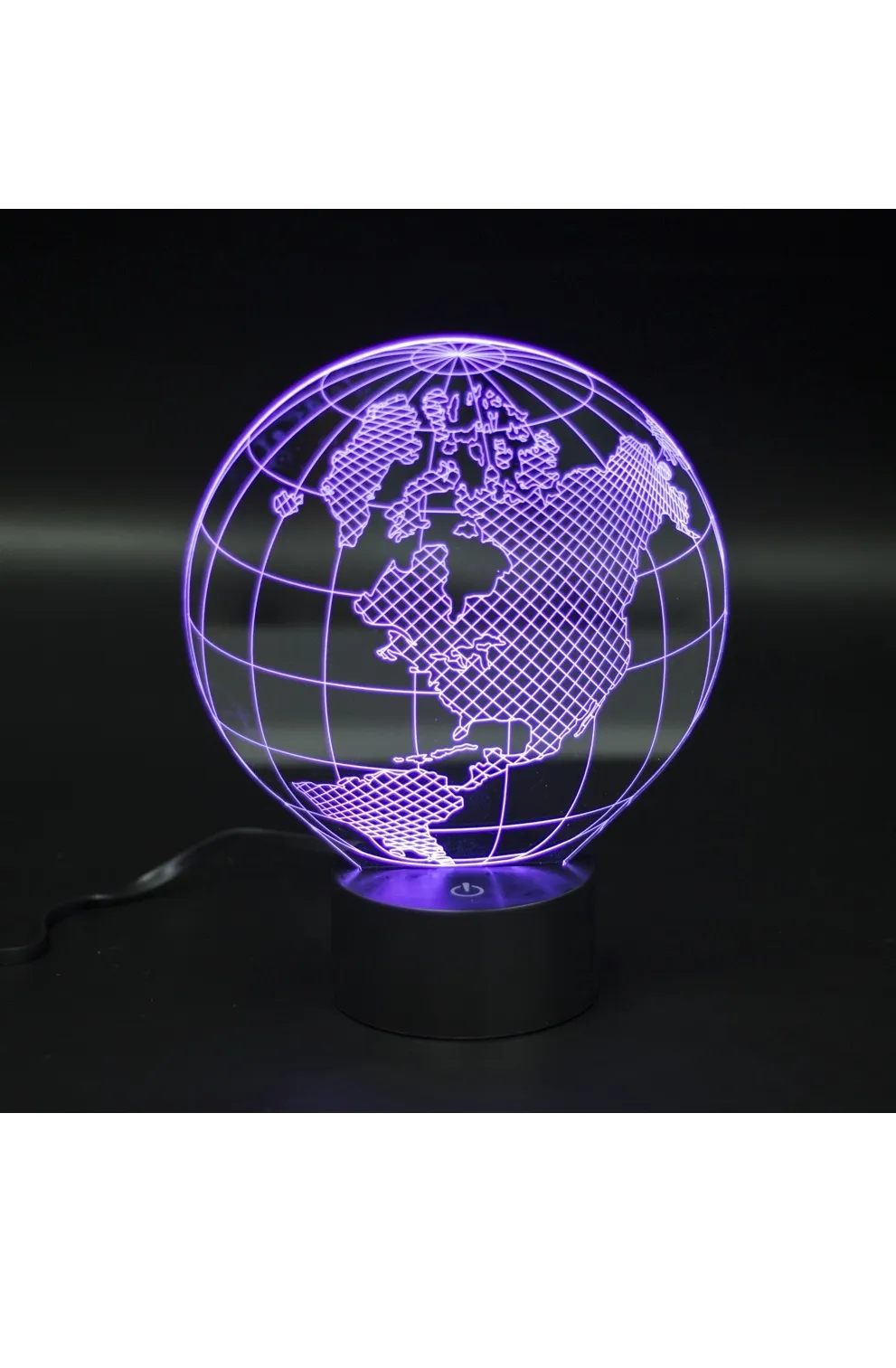 Светильник 3D Глобус Creativa light