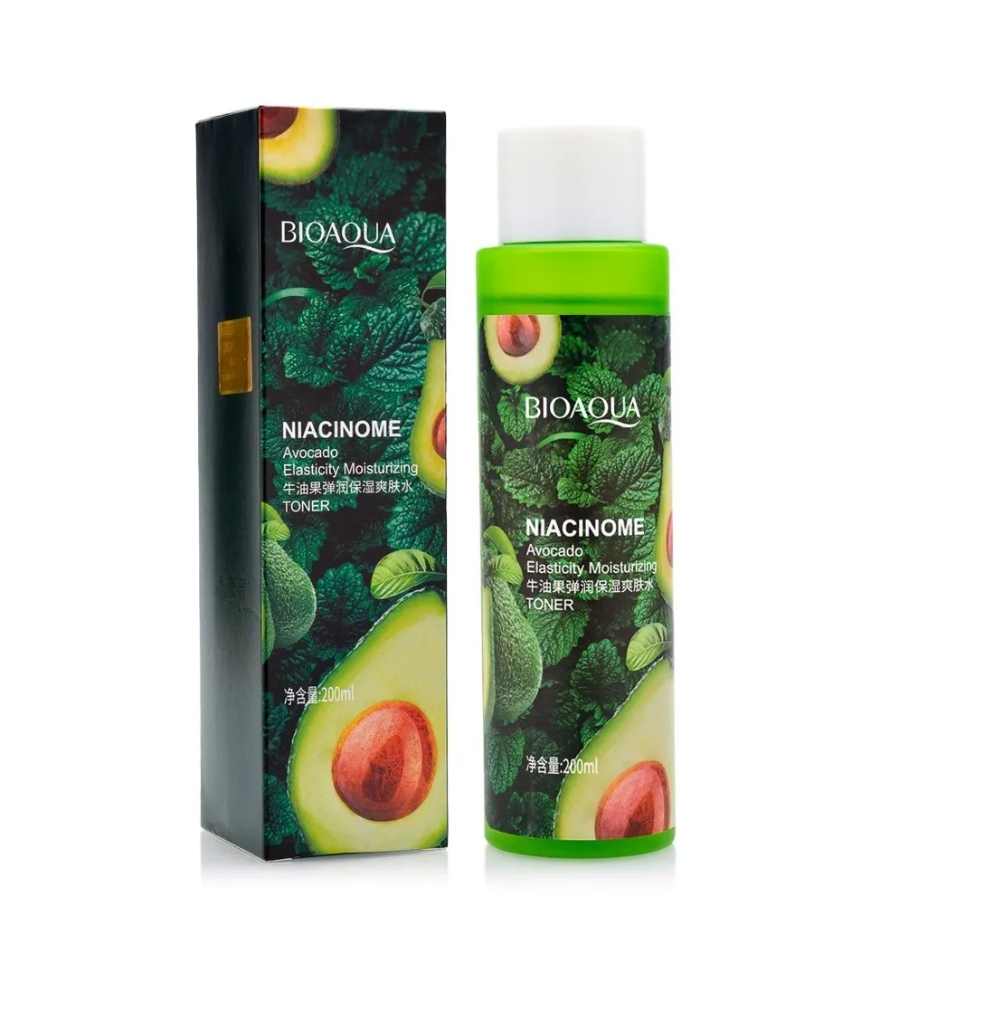 Увлажняющий тонер для лица с авокадо и пептидами      Bioaqua Niacinome Avokado Elasticity Toner