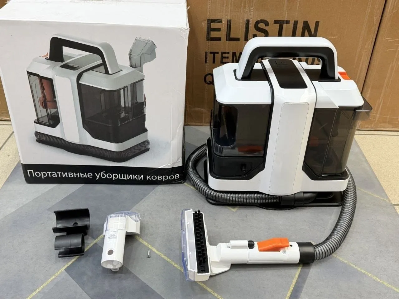 Проводной моющий пылесос Elistin